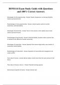 BSNS114 Exam Study Guide with Questions and 100&percnt; Correct Answers
