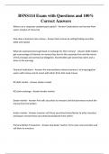 BSNS114 EXAMS BUNDLE WITH Questions Solved 100&percnt; Correct