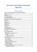 Summary quantitative research methods for communication: a hands-on approach
