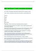 BIO 104 Exam 1 with complete solutions