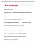 Qma practice exam with solutions