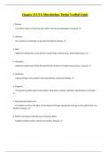 Chapter 15 UTA Microbiology Tholen Verified Guide 