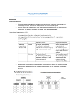 FPM - Project Management 