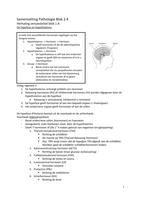 Volledige samenvatting Pathologie Blok 2.4