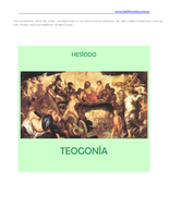 libro de la teogonia de hesiodo