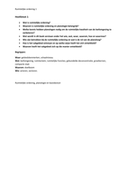 Samenvatting basisboek Ruimtelijke Ordening en Planologie H1,2,4,5,6 en 7