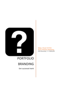 Branding portfolio &plus; samenvatting
