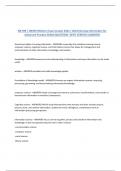 NR 599 &sol; NR599 Midterm Exam &lpar;Latest 2022 &sol; 2023&rpar; Nursing Informatics for  Advanced Practice EXAM QUESTIONS  WITH VERIFIED ANSWERS 