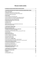 Nieuwe media studies