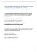 NURS202 FINAL EXAM QUESTIONS WITH ACTUAL VERIFIED DETAILED ANSWERS  ALREADY GRADED A&plus; NEWEST EDITTION REVISED BY EXPERTS