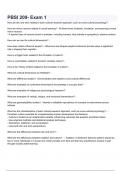 PBSI 209- Exam 1 questions and answers &vert; accurate and verified with rationales &vert; updated 2024 &vert; graded A&plus; &vert; guaranteed pass