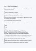 CJE PRACTICE EXAM 1 questions and correct answers &lpar;elaborations&rpar; with 100&percnt; accurate &comma; verified &comma; latest fully updated &comma; 2024&sol;2025 &comma;already passed &comma; graded a&plus;&comma; complete solutions guarantee distinctions rationales&vert; 5-star rating