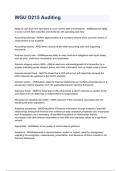 WGU D215 Auditing NEWEST 2026&sol;2027 ACTUAL EXAM COMPLETE QUESTIONS AND CORRECT DETAILED ANSWERS &lpar;VERIFIED ANSWERS&rpar; &vert;ALREADY GRADED A&plus;&vert;&vert;BRAND NEW&excl;&excl;