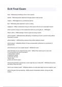 Evit Final Exam NEWEST 2026&sol;2027 ACTUAL EXAM COMPLETE QUESTIONS AND CORRECT DETAILED ANSWERS &lpar;VERIFIED ANSWERS&rpar; &vert;ALREADY GRADED A&plus;&vert;&vert;BRAND NEW&excl;&excl;