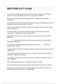 MIDTERM EVIT EXAM questions and answers graded A&plus; 2024&sol;2025