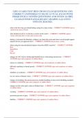 LIFE GUARD TEST RED CROSS EXAM QUESTIONS AND  CORRECT ANSWERS&vert;ACCURATE ACTUAL EXAM WITH  FREQUENTLY TESTED QUESTIONS AND STUDY GUIDE&vert;  GUARANTEED PASS&vert;ALREADY GRADED A&plus;&vert;LATEST  UPDATE 2024&sol;2025