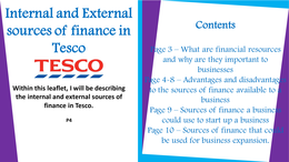 sources of finance for business expansion