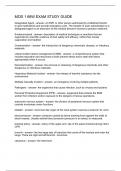 MOD 1 68W EXAM STUDY GUIDE