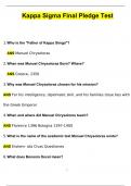 Kappa Sigma Final Pledge Test Questions and Answers &lpar;2024 &sol; 2025&rpar; &lpar;Verified Answers&rpar;