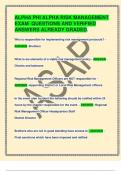 ALPHI PHI ALPHA EXAM QUESTIONS AND ANSWERS ALREADY GRADED A&plus;