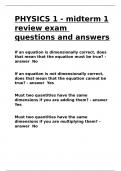 General Physics 1 Final Exam&lpar;answers&rpar;&period;