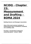 NCIDQ - Chapter 23 Measurement and Drafting &ndash; BOMA 2024