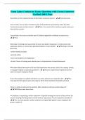Farm Labor Contractor Exam -Questions with Correct Answers&sol; Verified&sol; 100&percnt; Pass