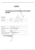 ACT practice english portion 2023-2024 With Questions And 100&percnt; ALL DETAILED  SURE ANSWERS