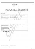    ACT &colon; English Prep&period; Test With Questions And 100&percnt; ALL CORRECT ANSWERS