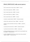 IMAG 1190 EXAM 3 with correct answers