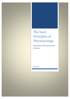 Summary of the Basic Principles of Pharmacology
