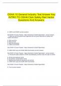  OSHA 10 General Industry Test Answer Key INTRO TO OSHA Click Safety Red Vector Questions And Answers&period;
