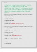 BACKFLOW PREVENTION ASSEMBLY TESTER  PRACTICE EXAM&vert;&vert; ACTUAL EXAM ALL  QUESTIONS AND CORRECT ANSWERS ALREADY  GRADED A&plus;&vert;&vert; LATEST AND COMPLETE VERSION  2024 WITH VERIFIED SOLUTIONS&vert;&vert; ASSURED  PASS&excl;&excl;&excl;