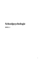Schoolpsychologie Vub 2016-2017