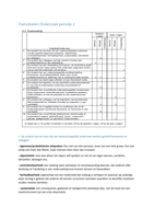 Onderzoek 1 toetsdoelen