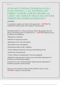 PCI QUALITY CONTROL TECHNICIAN LEVEL 1  EXAM&comma; CHAPTER 1- 4 ALL QUESTIONS AND  CORRECT ANSWERS ALREADY GRADED A&plus;&vert;&vert;  LATEST AND COMPLETE UPDATE 2024-2025 WITH  VERIFIED SOLUTIONS&vert;&vert; ASSURED PASS&excl;&excl;&excl;