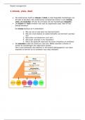samenvatting peoplemanagement hoofdstuk 1&colon; missie&comma; visie & doel