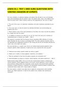 Lewis Ch&period;1 -Test 1 Med Surg