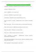 Psychiatric NP exam Exam Prep Questions And Answers &lpar;202472025&rpar;