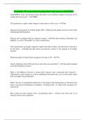 Psych NP Review Exam Prep Questions And Answers &lpar;202472025&rpar;