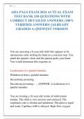 AHA PALS EXAM 2024 ACTUAL EXAM TEST BANK 250 QUESTIONS WITH CORRECT DETAILED ANSWERS &lpar;100&percnt; VERIFIED ANSWERS&rpar; &vert;ALREADY GRADED A&plus;&vert;&vert;NEWEST VERSION