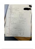 Math class notes