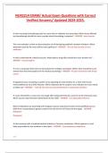 NUR2214 EXAM&sol; Actual Exam Questions with Correct  Verified Answers&sol; Updated 2024-2025&period;