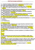 ProStart 1 Final Exam Review Questions with Verified Answers