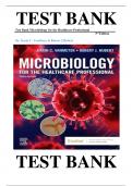 TEST BANK Microbiology for the Healthcare Professional&comma; 3rd Edition By Karin C&period; VanMeter & Robert J&period; Hubert&comma; ISBN&colon; 9780323757041 &vert;All Chapters 1 - 25 Verified&vert;&vert;Complete Guide A&plus;&vert; 