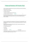 Maternal&sol;Newborn ATI Practice Tests