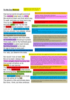 Annotated Unseen Poetry- Relationship cluster