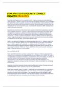 USAA API STUDY GUIDE WITH CORRECT ANSWERS 2024-2025&period;