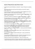 IDAHO PRINCIPLES AND PRACTICES
