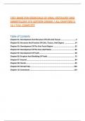 TEST BANK FOR ESSENTIALS OF ORAL HISTOLOGY AND EMBRYOLOGY 